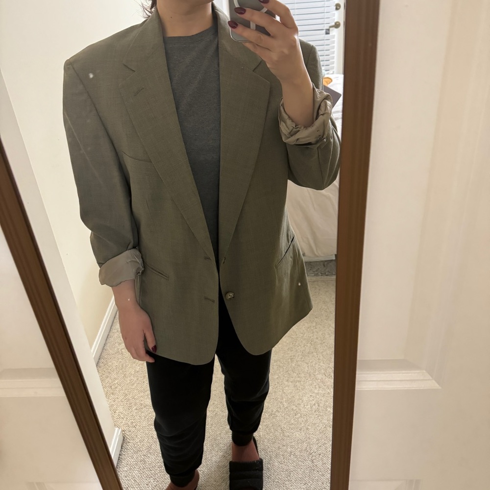 Vintage oversized men’s blazer
